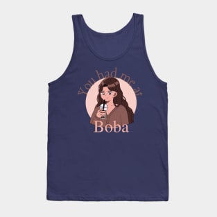 You had me at Boba Tank Top